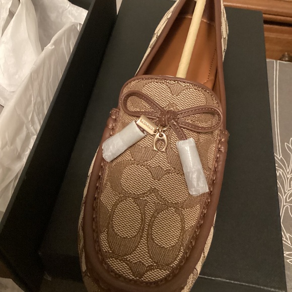 Coach Moira  SIG Jacquard LOAFER Sz 11M NIB - Picture 1 of 7